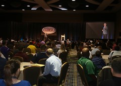 A near full house at the CBS StatCrew Kickoff Breakfast.